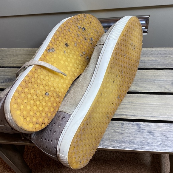 Marc Jacobs Men’sHi-top Leather Suede Sneaker Size 9 - Picture 9 of 10